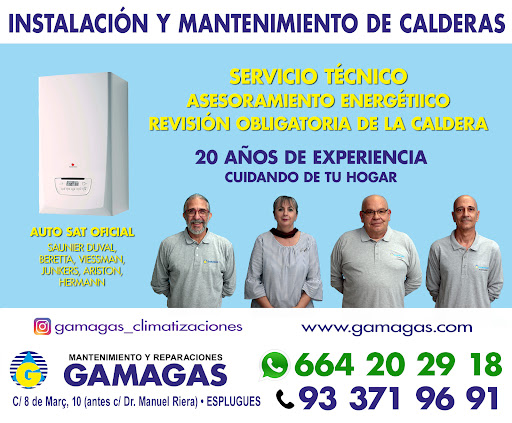Gamagas Climatizaciones, S.L.