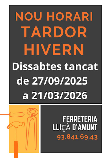Ferreteria Lliçà d'Amunt ( Miquel Canadell Grau)