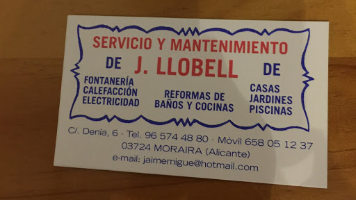 J Llobell servicios i mantenimientos