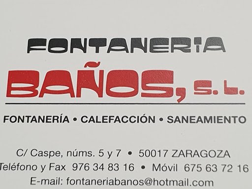 Fontanería Baños S.L.