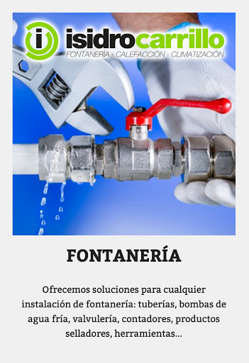 Fontanería Isidro Carrillo