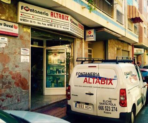 Fontanería Altabix Santa Pola