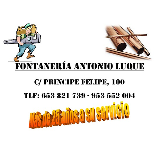 Fontaneria Antonio Luque, AHORA FONTANERIA ALVARO LUQUE VARGAS